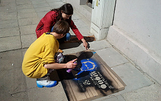 Młodzieńcza sztuka wyszła na ulice Elbląga